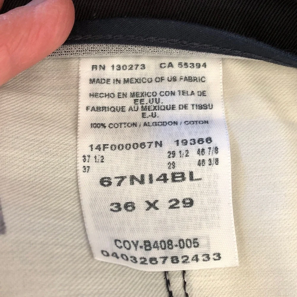 Wrangler black chino